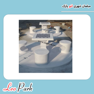 میز شطرنج بتنی کد101