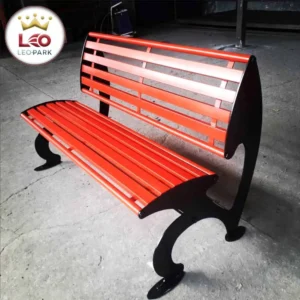 نیمکت پارکی فلزی پایه CNC