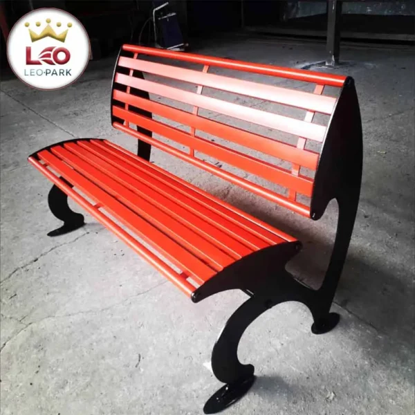 نیمکت پارکی فلزی پایه CNC