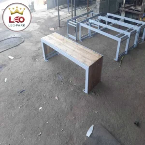 صندلی پارکی بدون پشتی و بدون دسته