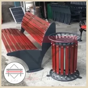 نیمکت چوب پارکی