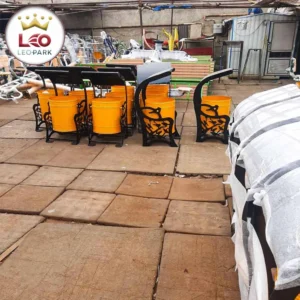 تولید انبوه سطل زباله پارکی برش CNC