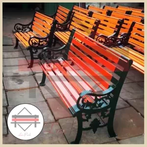 نیمکت ساده فلزی