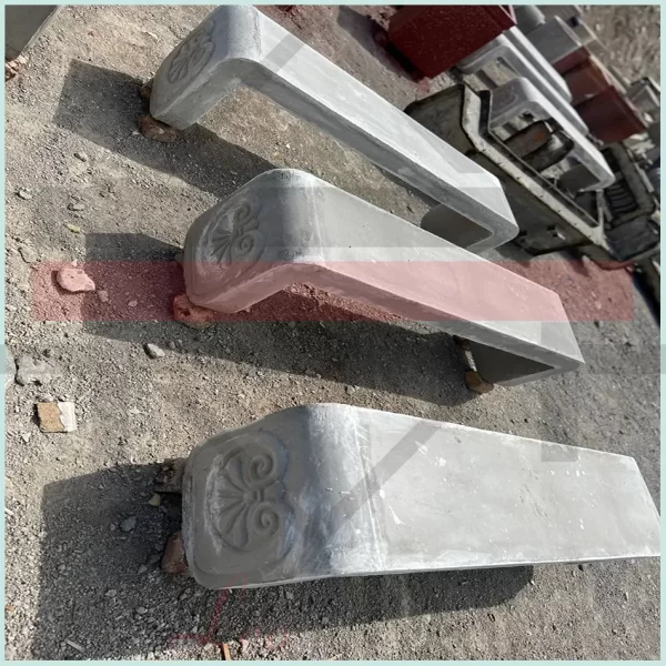 نیمکت بتنی گلبرگ - تصویر 2