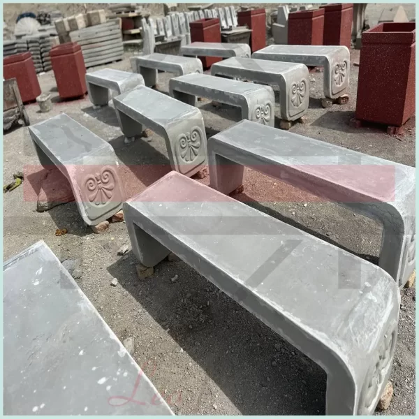 نیمکت بتنی گلبرگ - تصویر 3