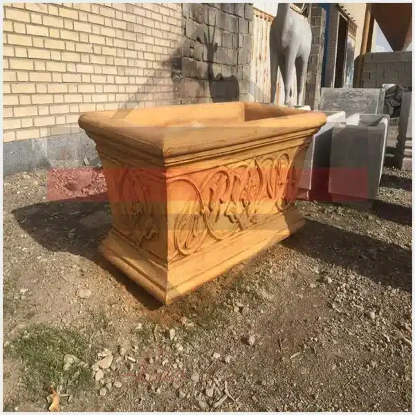 گلدان بتنی اسلیمی - تصویر 3