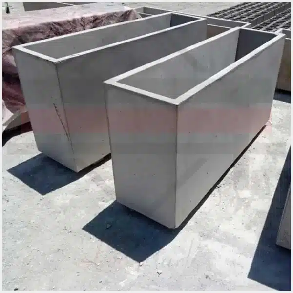 گلدان بتنی ساده 70 - تصویر 2