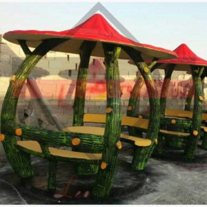 آلاچیق طرح چوب