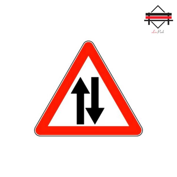 خرید تابلو راهنمایی رانندگی جاده دو طرفه