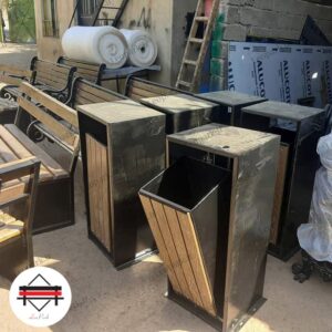 سطل زباله چوبی NT33