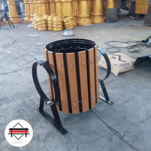سطل زباله طرح چوب NT27