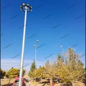نصب برج روشنایی 9 متری