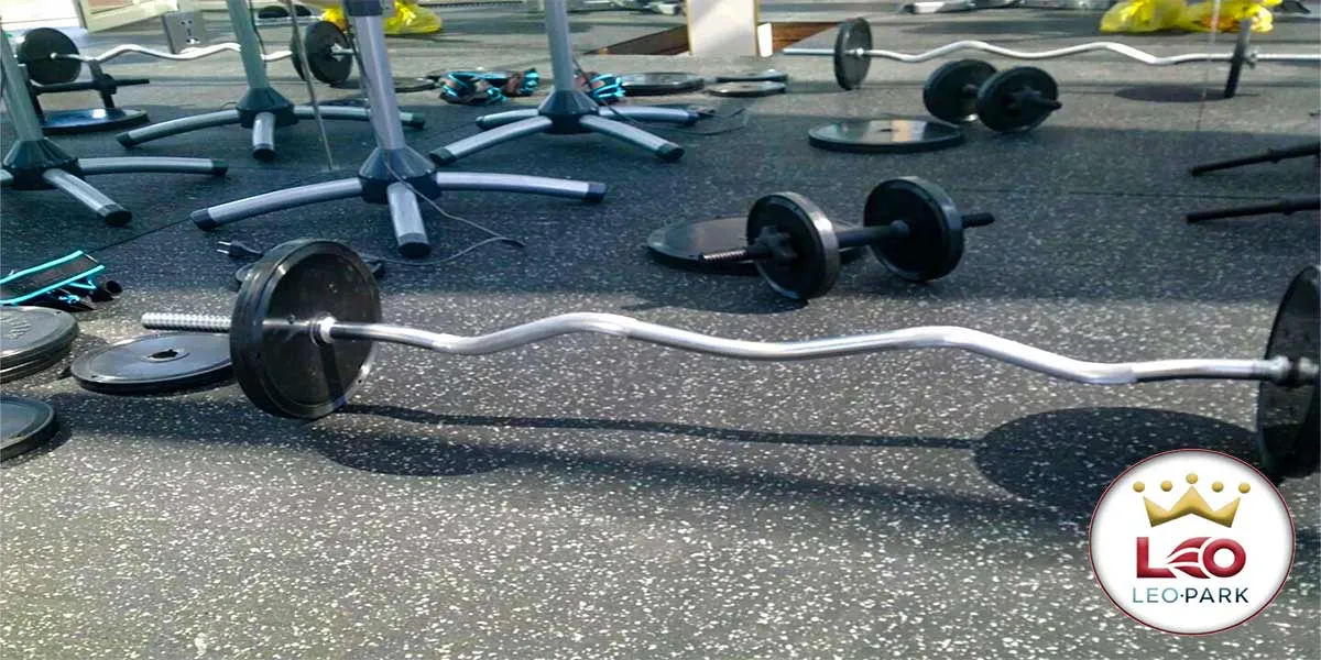 کفپوش گرانولی EPDM مورد استفاده در باشگاه ورزشی