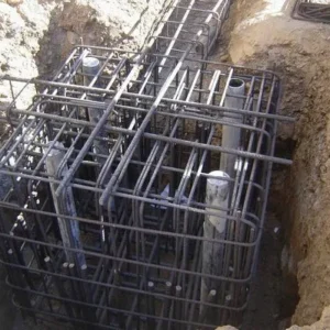 فونداسیون پایه چراغ اجرا در محل