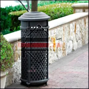 سطل زباله باغی