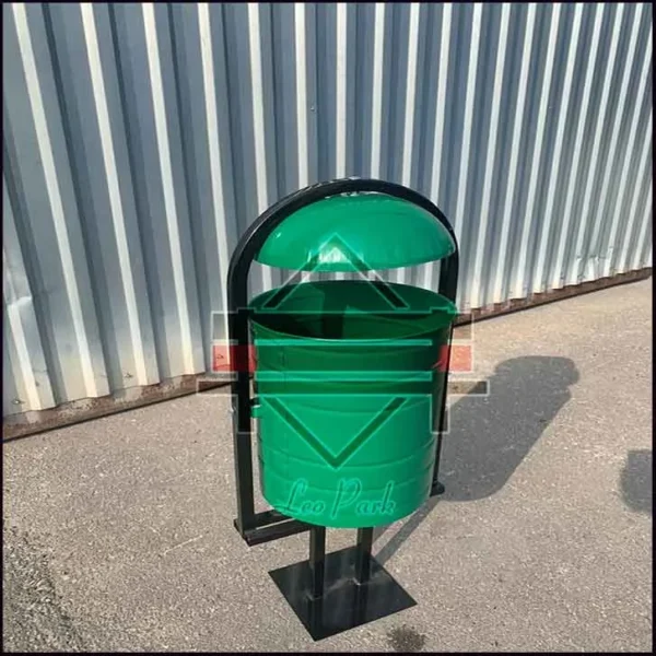 سطل زباله پارکی پاندولی برش CNC