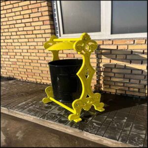 سطل زباله چدنی مدل M30