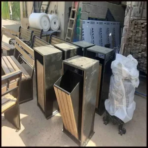 سطل زباله باغی مدل M820