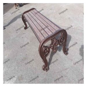 نیمکت چدنی بدون پشتی