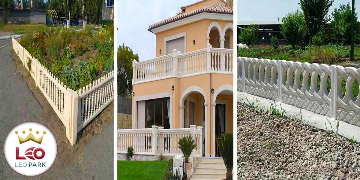 استفاده از نرده پلیمری برای حصارکشی باغچه و بالکن خانه های لوکس