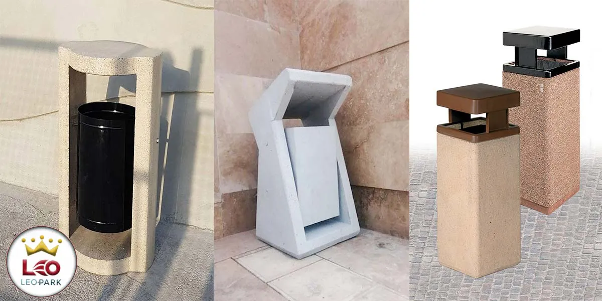 سطل بتنی سایبان دار